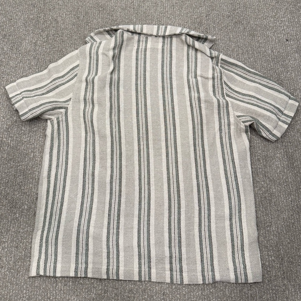 Striped Knit Button Down - image 4